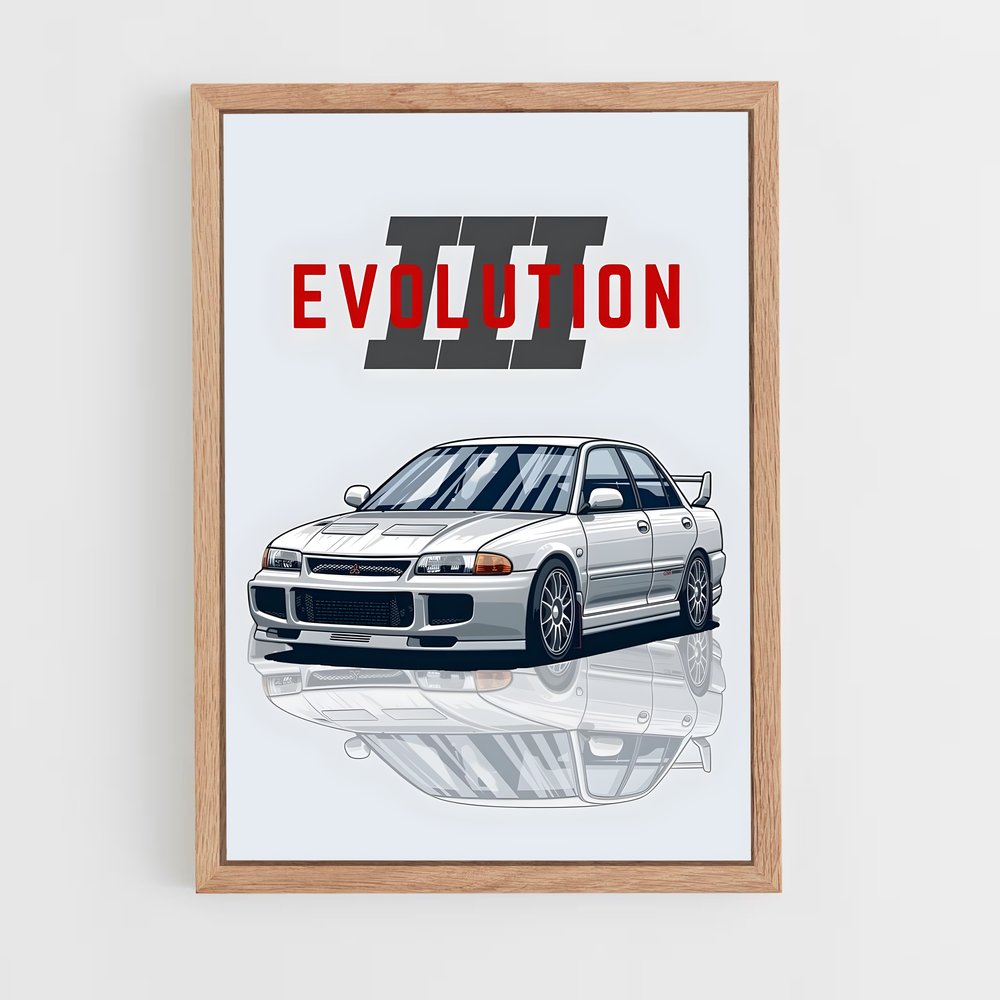 Poster Lancer Unleashed – affiche Mitsubishi (vue 4)
